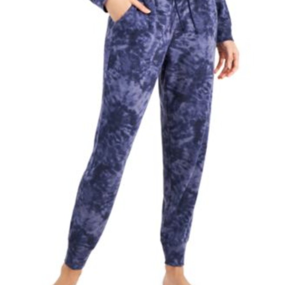 Jenni Printed Super Soft Jogger Pajama Pants with pockets   Size Small   NWT